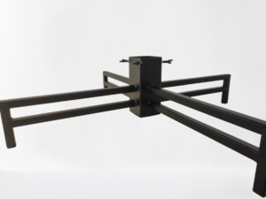 Minimalistyczny stojak do choinki, loftowy design, ręcznie wykonany, trwały, do 300cm.