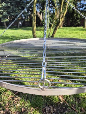 Ruszt ze stali nierdzewnej Inox do grilla Ø100cm