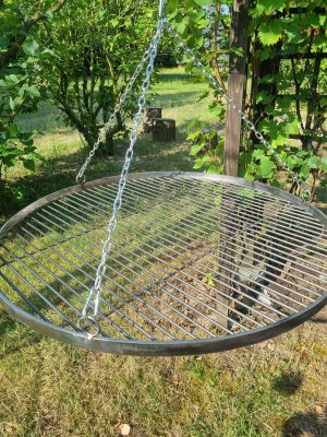 Ruszt ze stali nierdzewnej Inox do grilla Ø90cm