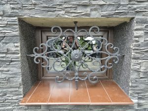 Krata element ogrodzenia Rozeta Kwiat